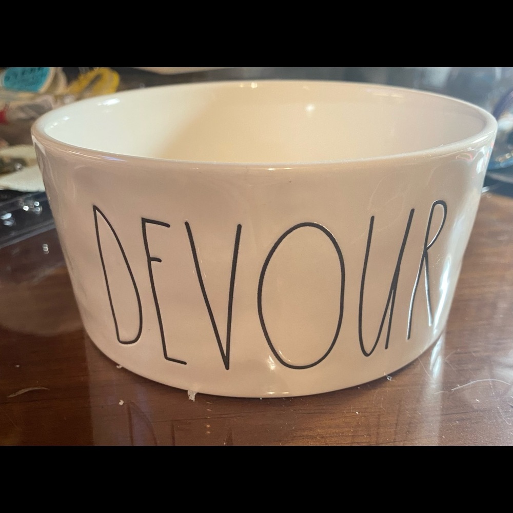 Rae Dunn Devour Pet Dish